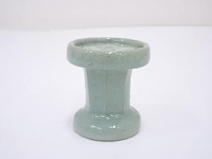 作家物　青銅釉蓋置